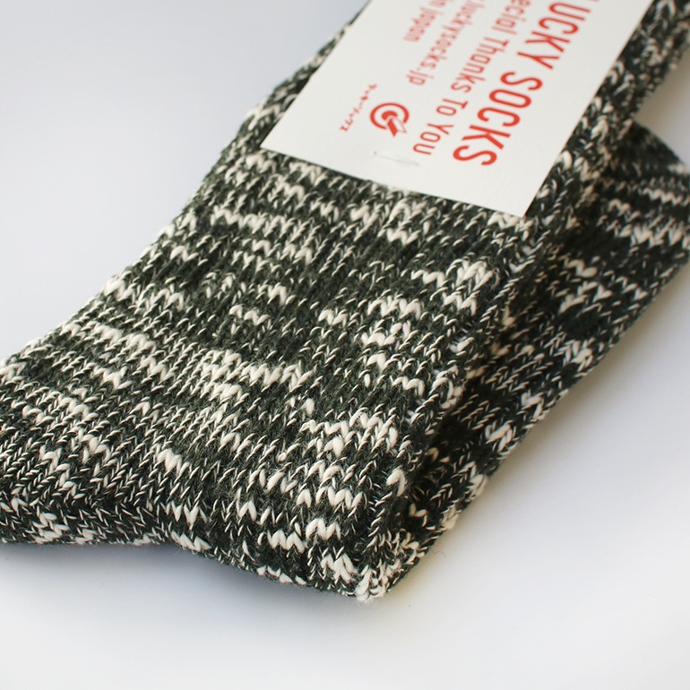 LUCKY SOCKS ラッキーソックス｜ミックスリブソックス【全14色】