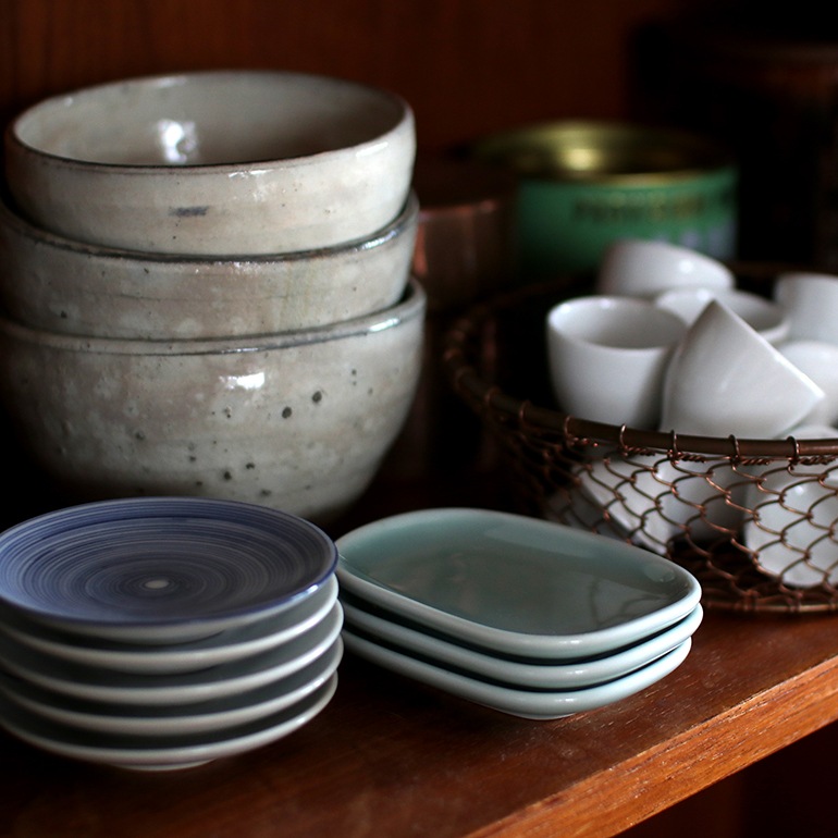 VINTAGE｜デルタ航空 Mini Asian Plate (ALESSI社製)