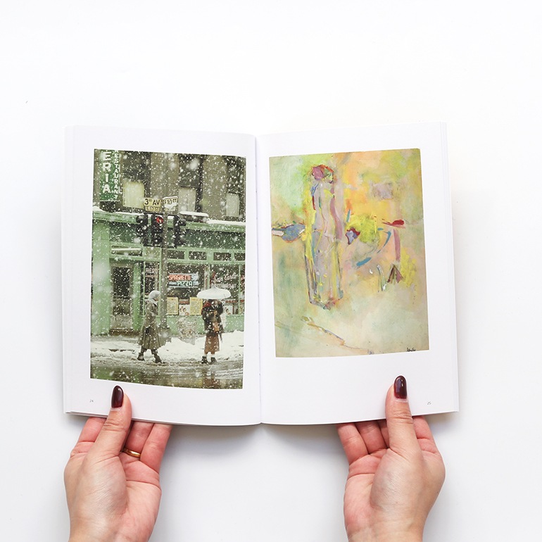 PHOTOGRAPHS AND WORKS ON PAPER by Saul Leiter