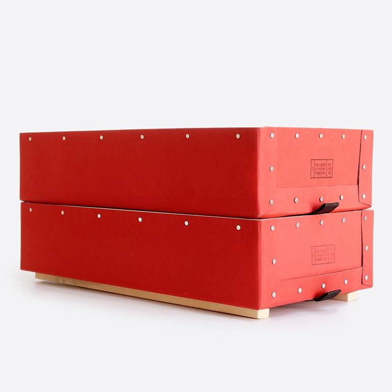 PUEBCO プエブコ｜WELDER PAPER STACKING BOX Organizer: Half 22cm ウェルダーペーパースタッキングボックス