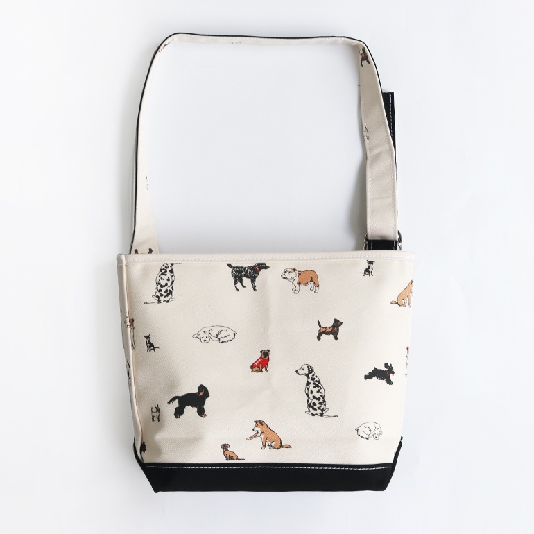 TEMBEA テンベア｜BRANCH TOTE SMALL　DOG-1/BLACK