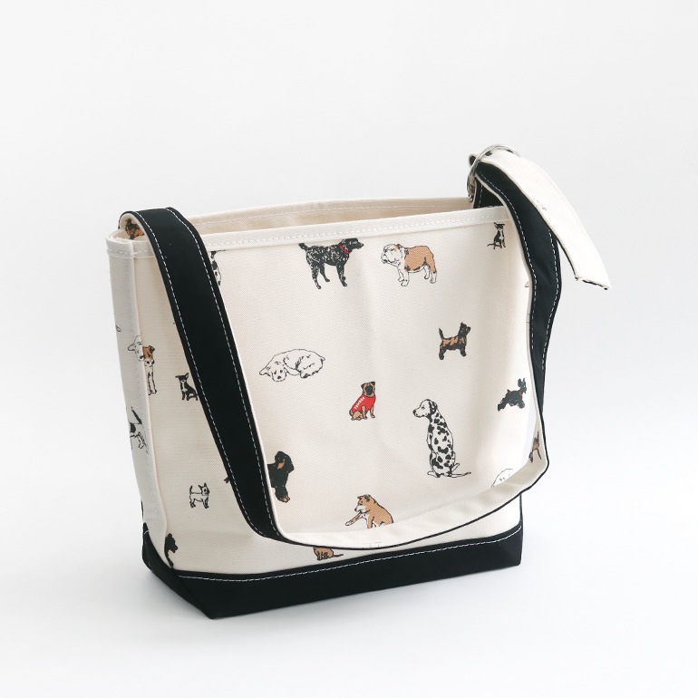 TEMBEA テンベア｜BRANCH TOTE SMALL　DOG-1/BLACK