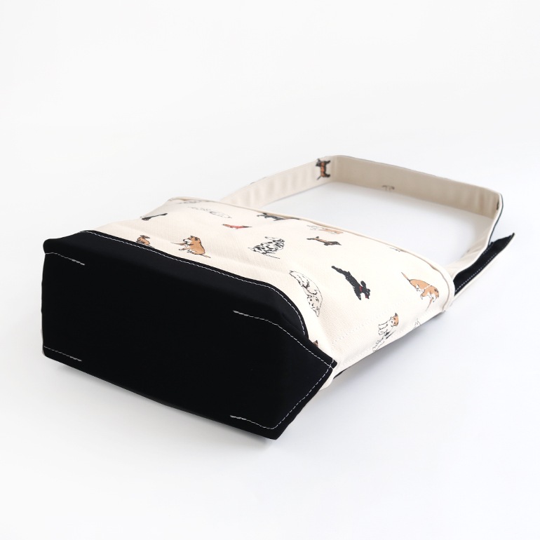 TEMBEA テンベア｜BRANCH TOTE SMALL　DOG-1/BLACK