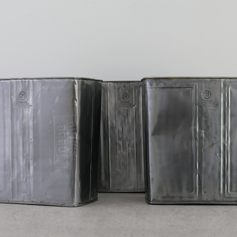 PUEBCO プエブコ｜RECYCLE STEEL TRASH CAN Rectangle ゴミ箱 通販