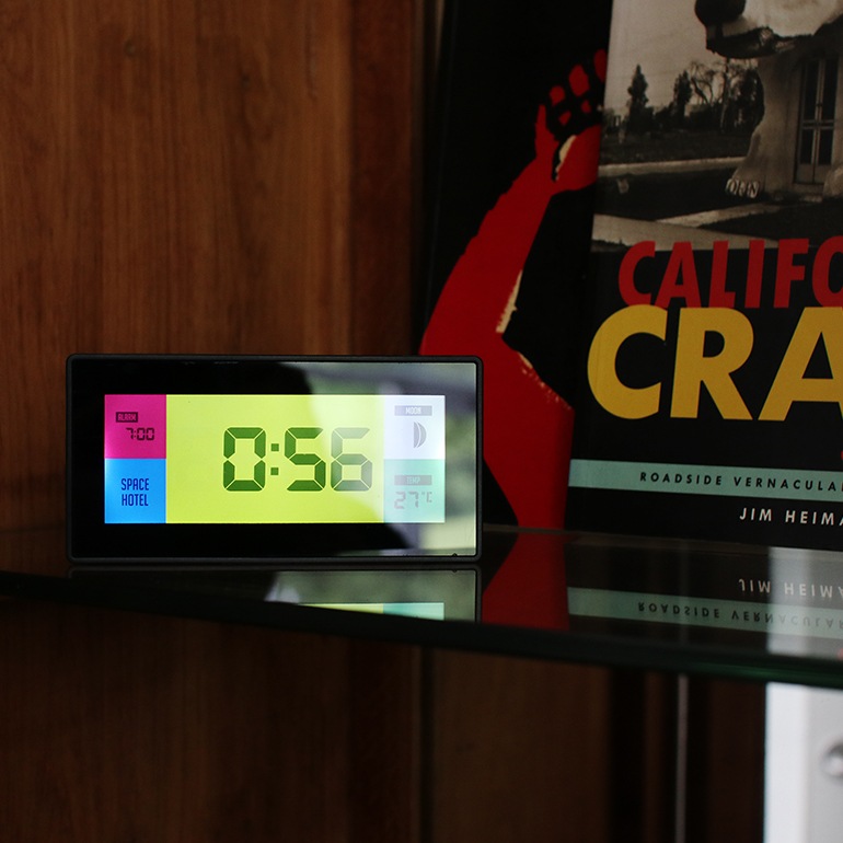 DETAIL ディテール｜Robot Alarm Clock ロボット アラーム クロック
