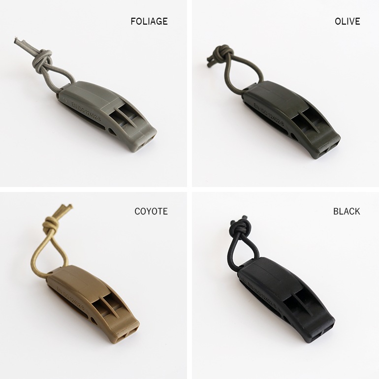 MOLLE対応ホイッスル【全4色】