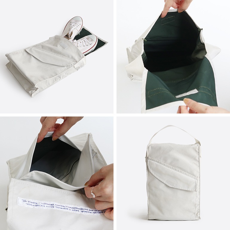 PUEBCO プエブコ｜SNOW JACKET CONVERTED TO SHOE BAG シューズバッグ