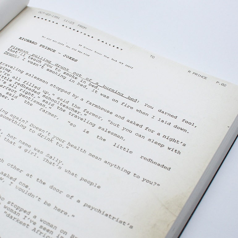 JOKES & CARTOONS by Richard Prince