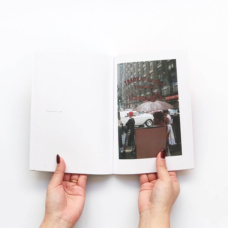 HERE'S MORE, WHY NOT by Saul Leiter