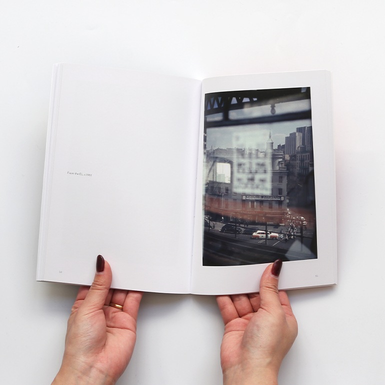 HERE'S MORE, WHY NOT by Saul Leiter