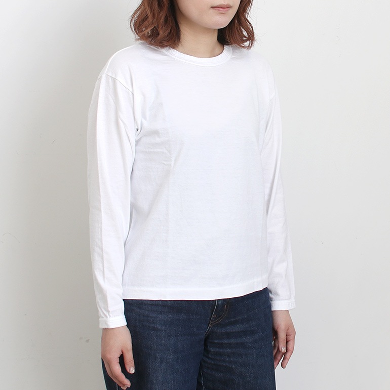 MAROBAYA マロバヤ｜丸胴Tシャツ長袖 紺