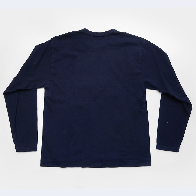 MAROBAYA マロバヤ｜丸胴Tシャツ長袖 紺