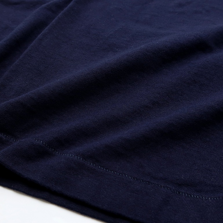 MAROBAYA マロバヤ｜丸胴Tシャツ長袖 紺