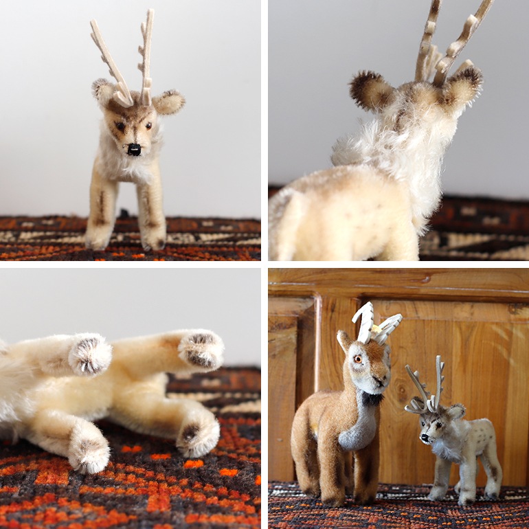 VINTAGE｜Steiff Reindeer Renny