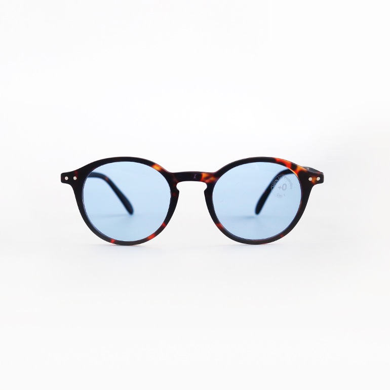 IZIPIZI イジピジ｜SUN LIGHTCOLOR #D　Tortoise (Light blue lenses)