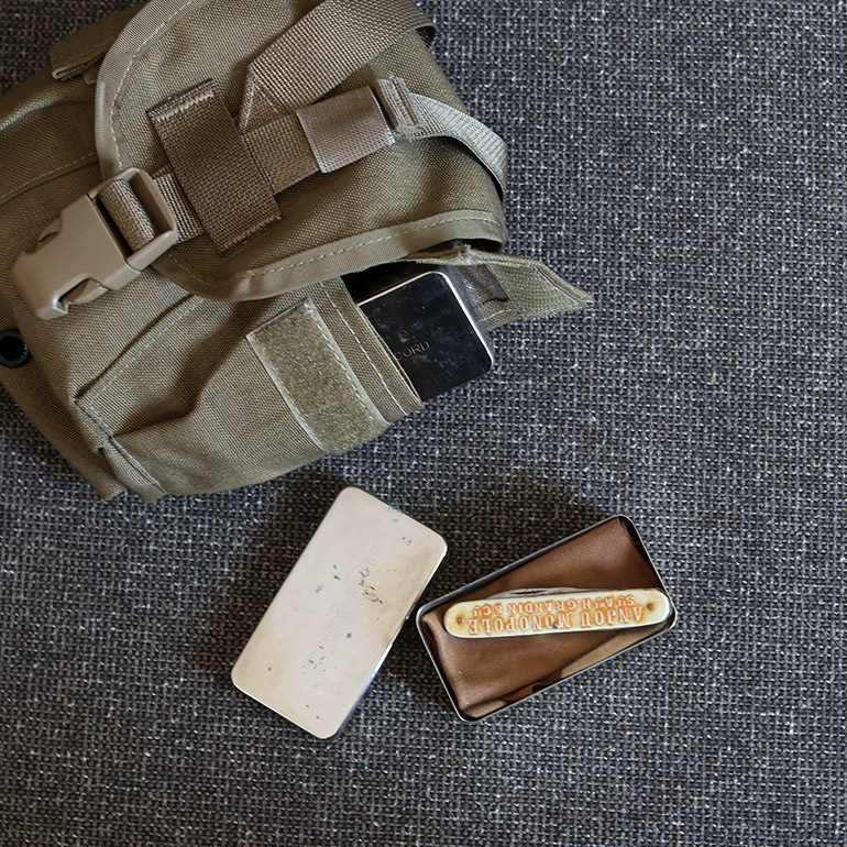 チェコ軍 メディカルインストラルメントケース スモール USED