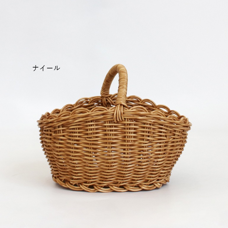 ユティル オーバルワンハンドルバスケットS