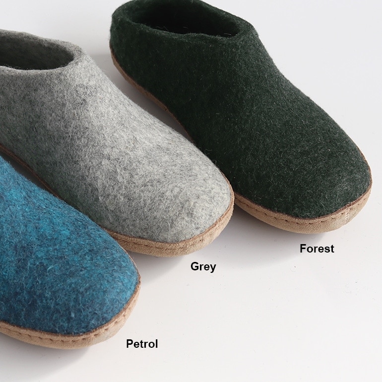 glerups グレーラップ｜SLIP-ON WITH LEATHER SOLE (ルーム