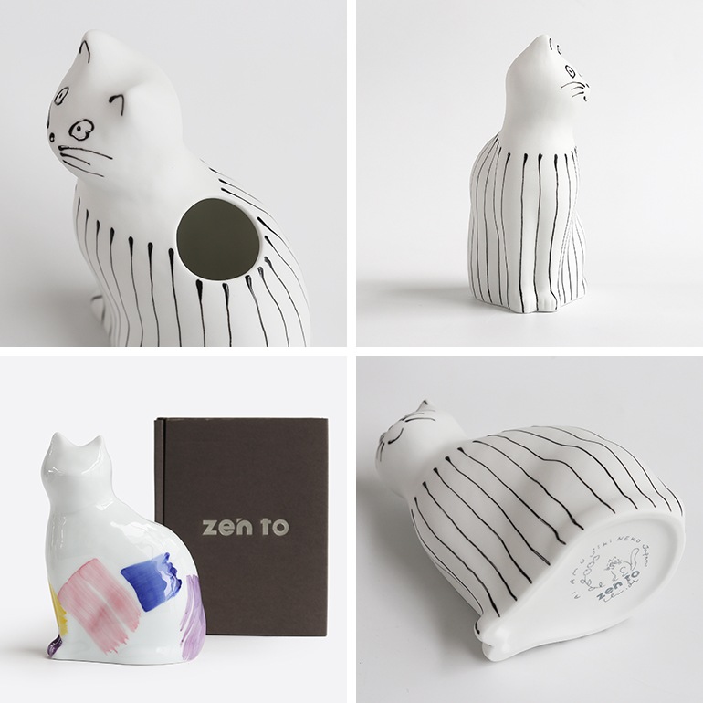 zen to[ゼント]｜ひがし ちか I AM JIKINEKO フラワーベース