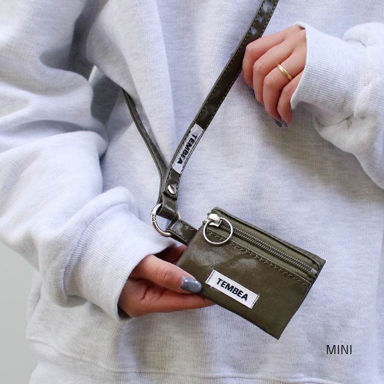 TEMBEA テンベア｜FLAT POUCH MINI　ARMY