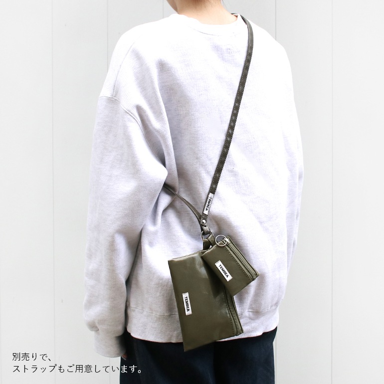 TEMBEA テンベア｜FLAT POUCH MINI　ARMY