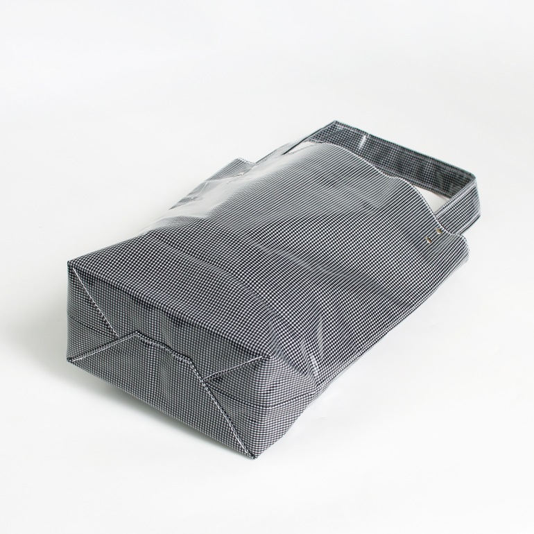 TEMBEA テンベア｜BAGUETTE TOTE MEDIUM　GINGHAM SMALL BLACK