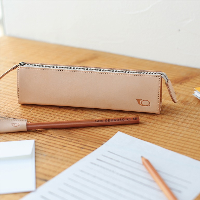 月光荘画材店｜ヌメ革製ペンケース 通販｜DUPON35