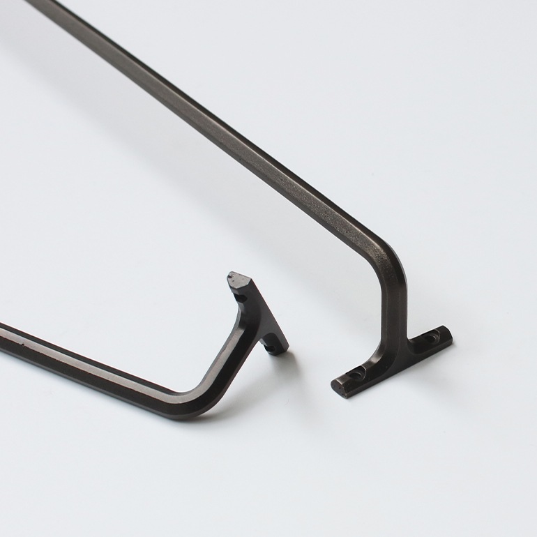 FUTAGAMI フタガミ｜タオルハンガー黒 【ネジ長】小