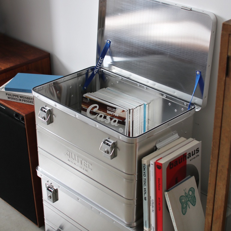 家具・インテリア ALUTEC ALUMINUM CONTAINER / 68L ALUTEC ALUMINUM CONTAINER / CLASSIC SERIES- M(68L) | Metal