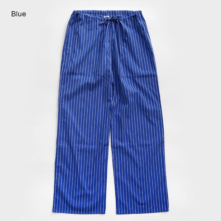 PUEBCO プエブコ｜COTTON STRIPE REGULAR PANTS【全3色】