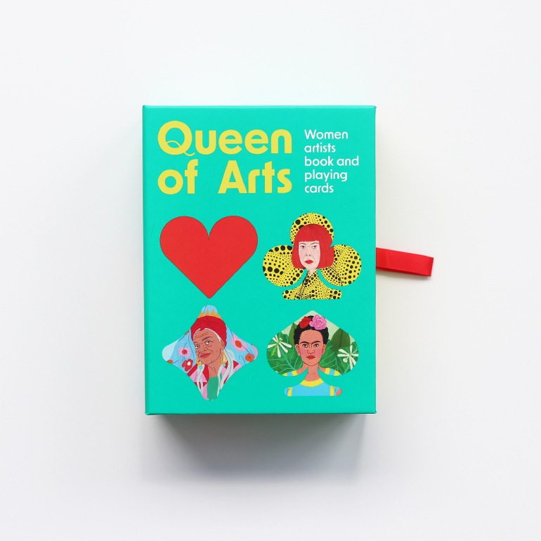 QUEEN OF ARTS: WOMEN ARTISTS BOOK AND PLAYING CARDS トランプ