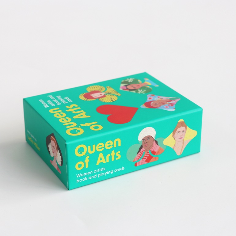 QUEEN OF ARTS: WOMEN ARTISTS BOOK AND PLAYING CARDS トランプ