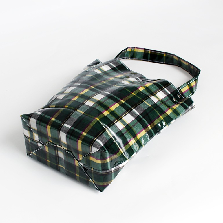 TEMBEA テンベア｜BAGUETTE TOTE MEDIUM　CHECK GREEN