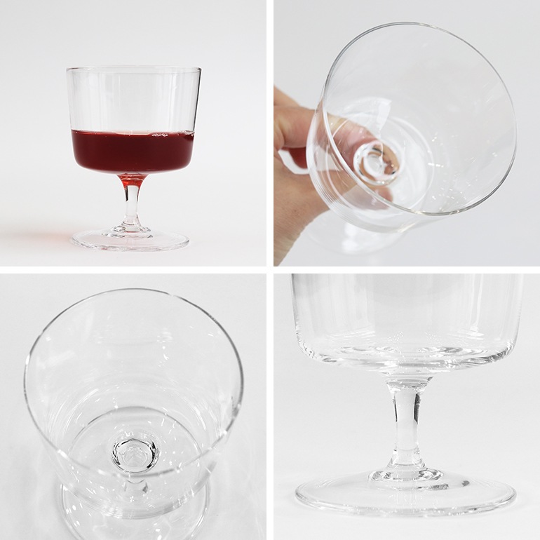 ICHENDORF MILANO イッケンドルフ ミラノ｜AURORA water stemmed glass オーロラ ウォーターステムグラス 10cm