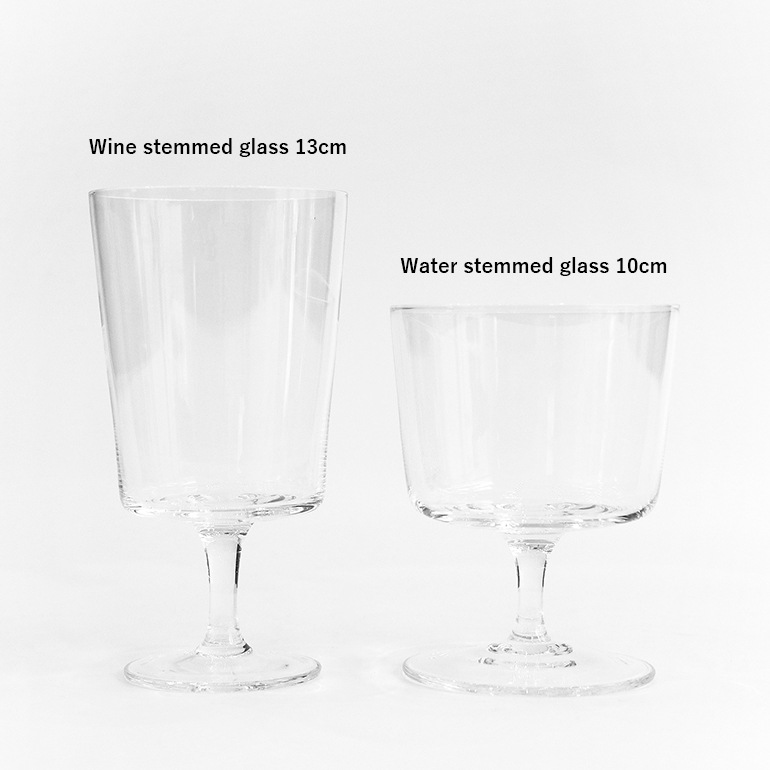ICHENDORF MILANO イッケンドルフ ミラノ｜AURORA water stemmed glass オーロラ ウォーターステムグラス 10cm