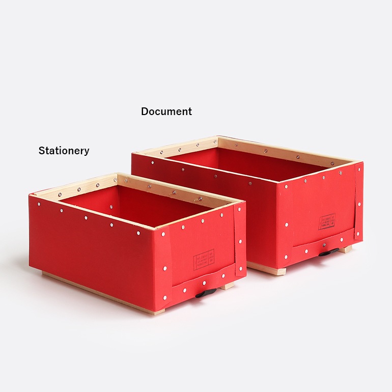 PUEBCO プエブコ｜WELDER PAPER STACKING BOX Stationery ウェルダーペーパースタッキングボックス