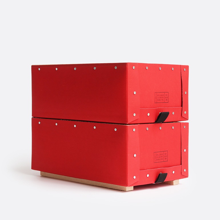 PUEBCO プエブコ｜WELDER PAPER STACKING BOX Stationery ウェルダーペーパースタッキングボックス