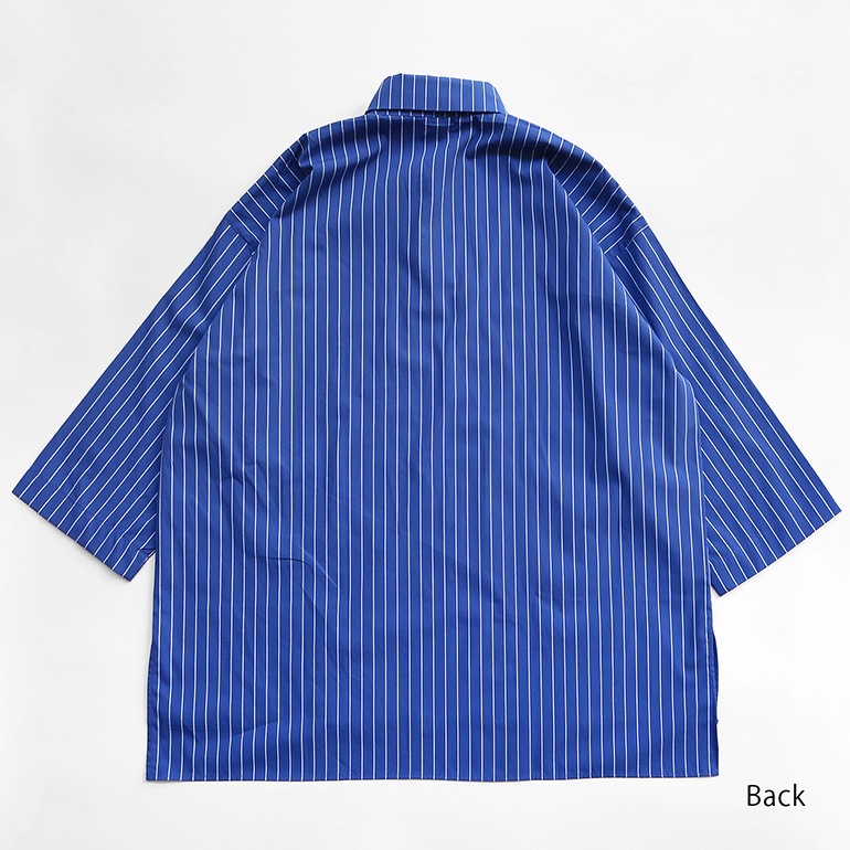 PUEBCO プエブコ｜COTTON STRIPE SHIRT / REGULAR COLLAR【全3色】