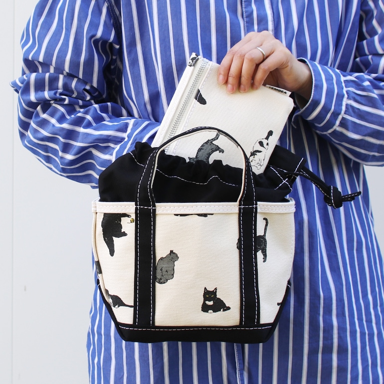 TEMBEA テンベア｜TOTE BAG MINI CAT/BLACK 通販｜DUPON35