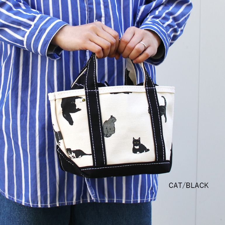 TEMBEA テンベア｜TOTE BAG MINI CAT/BLACK 通販｜DUPON35