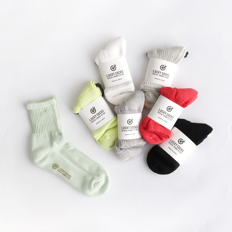 ラッキー LUCKY SOCKS ラッキーソックス｜リラックスパイルアンクルソックス