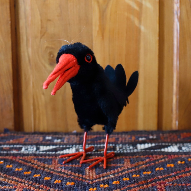 VINTAGE｜Steiff Raven Hucky