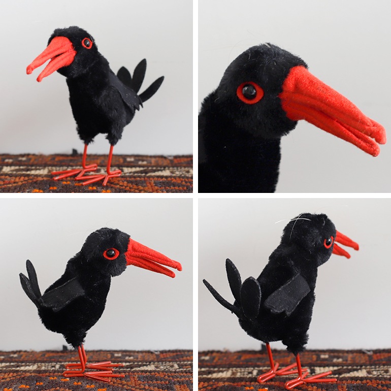 VINTAGE｜Steiff Raven Hucky