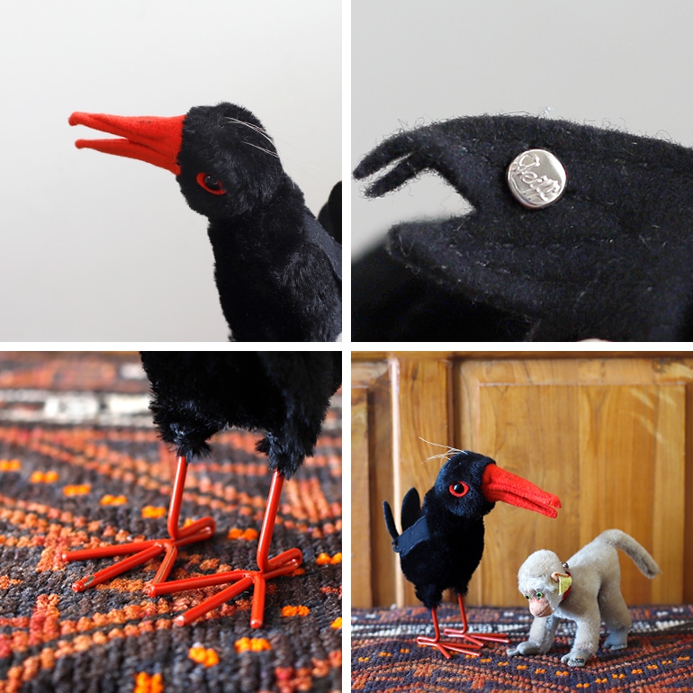 VINTAGE｜Steiff Raven Hucky