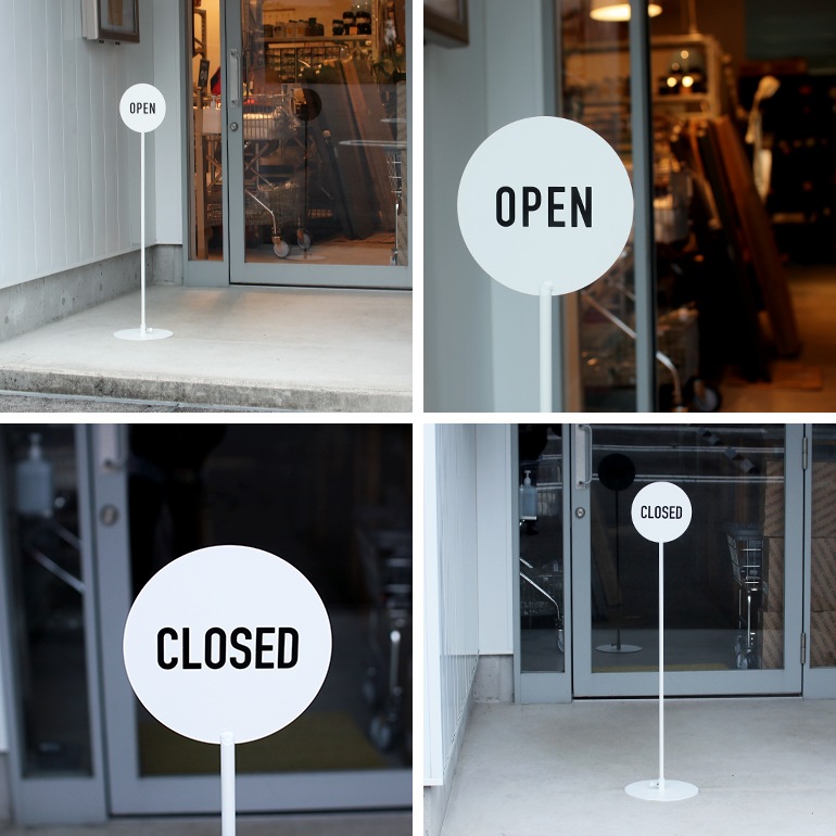 SIKAKU シカク｜STAND SIGN【OPEN & CLOSED】