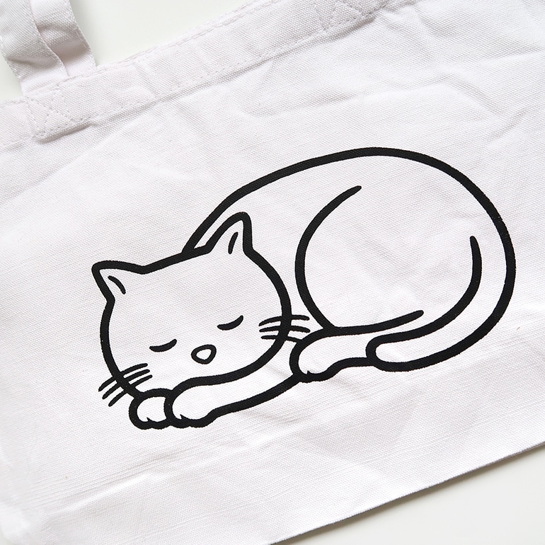 【取扱い終了/セール】Noritake ノリタケ｜TOTE BAG (SLEEP CAT)