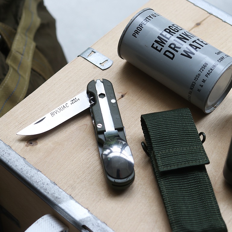 デッドストック フランス軍 INOX マルチツールカトラリー