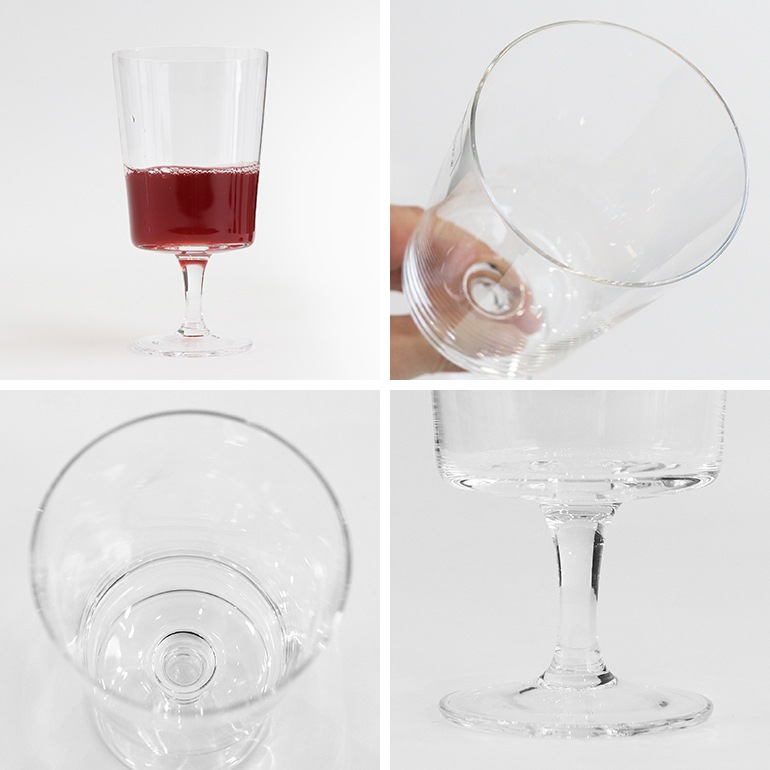 【取扱終了/在庫限り】ICHENDORF MILANO イッケンドルフ ミラノ｜AURORA wine stemmed glass オーロラ ワインステムグラス 13cm