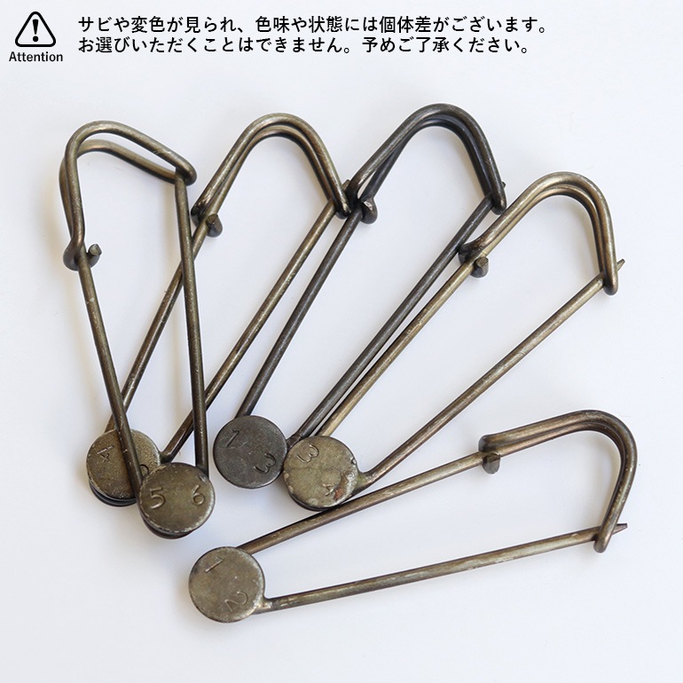 アンティーク ワイヤーピン (1点販売)