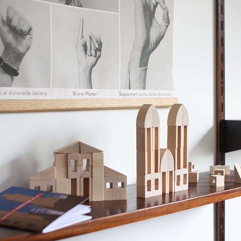 【B品/開封済み】corraini Bruno Munari コッライーニ ブルーノ・ムナーリ｜MC1 Architecture Box MC1 アーキテクチャーボックス